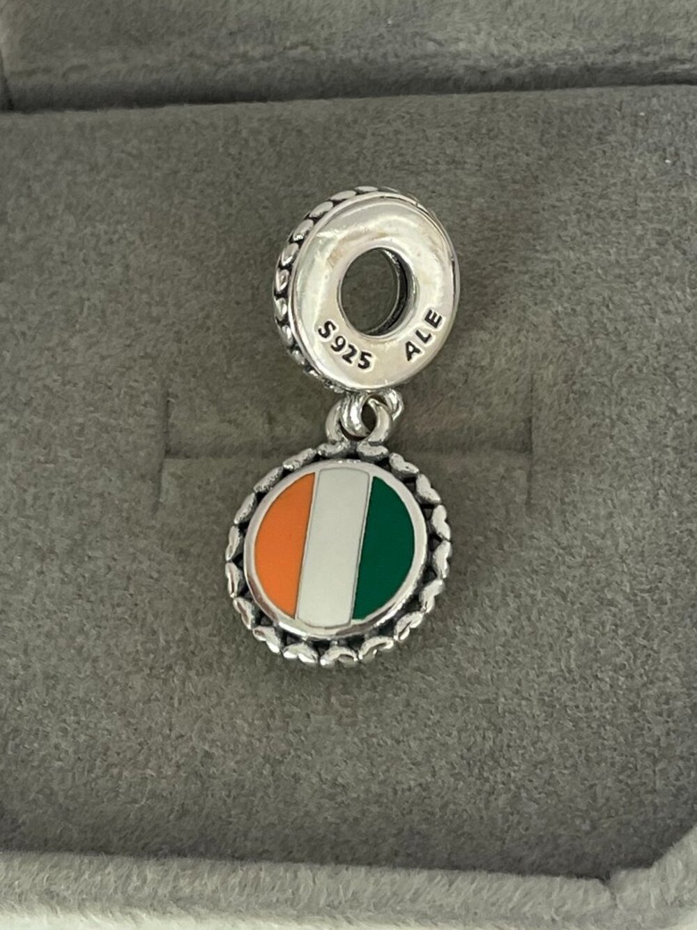 Pandora Ireland Flag Exclusive Charm Pendant